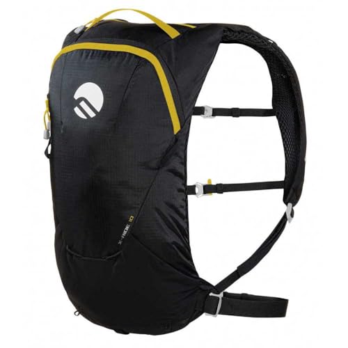 Ferrino X Ride 10 75857 Occ Colore Nero Zaino Da Trail Running Bicicletta Leggero Robusto Versatile 10