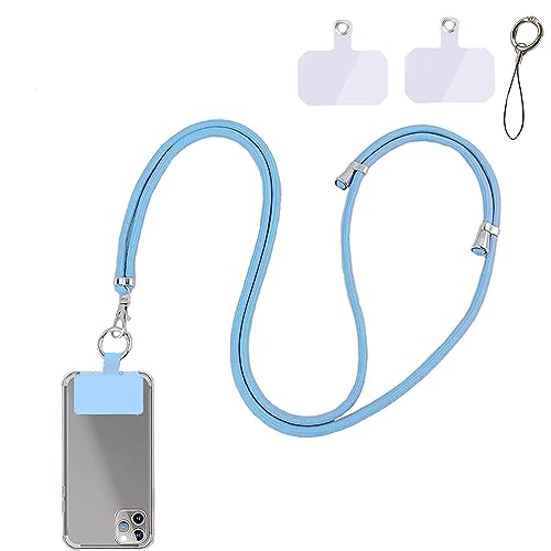 Cordino Per Cellulare,Laccio Per Cellulare,Nylon Cordino Cellulare,1.5M Cordino Per Telefono,Regolabile Rimovibile,Laccio Per Cellulare,Compatibile Co