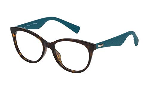 Police Vpl413530722 Occhiali, Shiny Dark Havana, 53/16/140 Donna