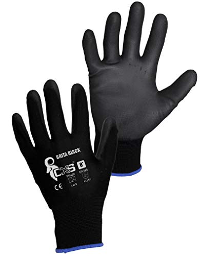 Cxs Brita Guanti Da Lavoro – Antiscivolo Guanti Di Montaggio Senza Cuciture – Massimo Comfort, Lavori Di Riparazione, Lavori Precisione, Automobilisti