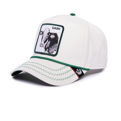 Goorin Bros. Cash Cow Mucca Bianco Berretto Snapback Regolabile