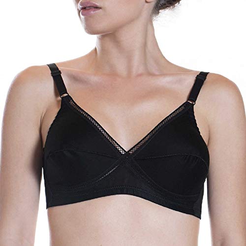 Lepel Intimo Donna Reggiseno Senza Ferretto Rita Colore Nero Taglia 4