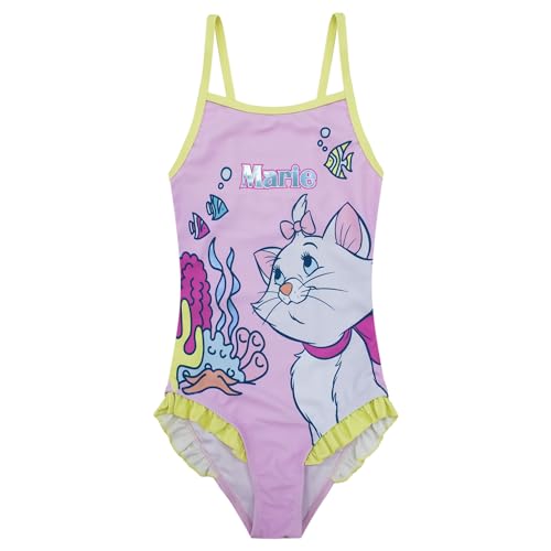 Disney Costume Bagno Intero Mare Aristogatti Marie Minou Bambina 1 Pezzo 6772