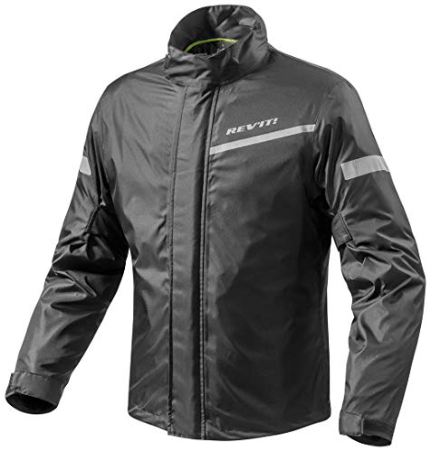 Frc010 - 0010-Xxl - Rev It Cyclone 2 H2O Rainwear Motorcycle Over Jacket Xxl Black