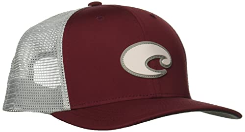 Costa Del Mar Core Performance Trucker Cappello, Bordeaux, Taglia Unica Uomo