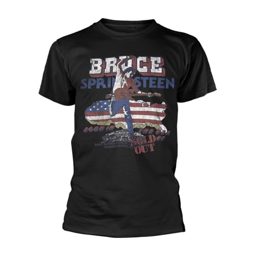 Bruce Springsteen Tour 84-85 - Maglietta, Multicolore, Xl