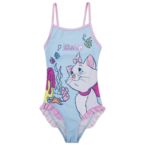 Disney Costume Bagno Intero Mare Aristogatti Marie Minou Bambina 1 Pezzo 6772