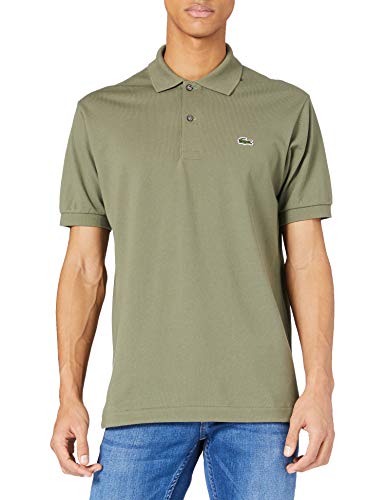 Lacoste L1212 Polo, Verde (Tank), S Uomo