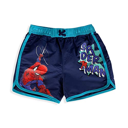 Costume Mare Spiderman Marvel Pantaloncino Boxer Bimbo Piscina Bambino 5369