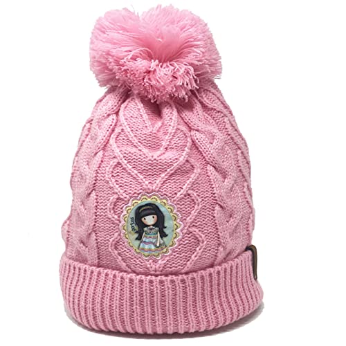 Santoro Gorjuss Cappello Lana Invernale Con Pon Pon