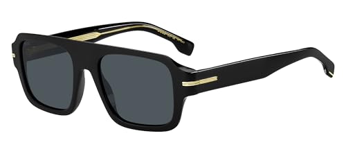 Boss Occhiali Da Sole 1595/S Black/Grey 53/19/145 Uomo