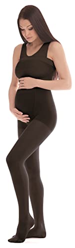 Сollant Premaman-Collant A Compressione Graduata-Calze A Compressione 16-18 Mmhg Small Schwarz