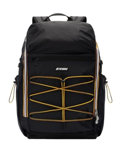 K-Way Zaino Uomo K4112Yw Nero Donna Unisex Outdoor Casual Monte Limar