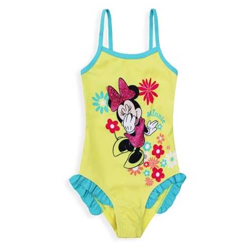 Disney Costume Da Bagno Intero Mare Per Bambina Minnie Mouse Con Volant 6659