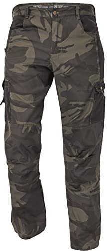 Dinozavr Crambe Pantaloni Da Lavoro Da Uomo - Pantaloni Cargo Resistenti - Camo M