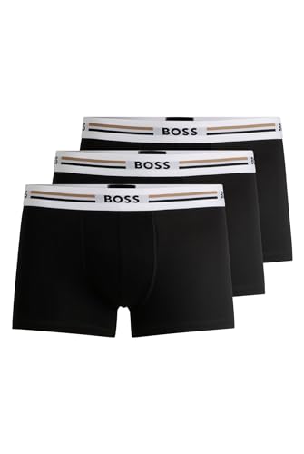 Boss Trunk 3P Revive Tronco, Black1, Xl Uomo