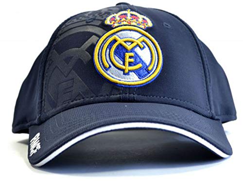 Cappello Ufficiale Del Blancos Colore Blu Scuro. Dettagli Bianchi. Modello Da Adulto, Con Visiera. Misura Regolabile. Prodotto Su Licenza