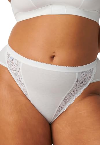 Sloggi Donna Chic Tai Conf. Bipack 2 Paia (4, Bianco)
