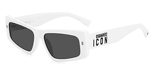 Dsquared2 Icon 0007/S Occhiali, Bianco, 0 Uomo