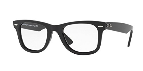 Ray-Ban Rx4340V, Marcos De Anteojos Graduadas Unisex Adulto, Negro (Black/Demo Lens), 50 Mm