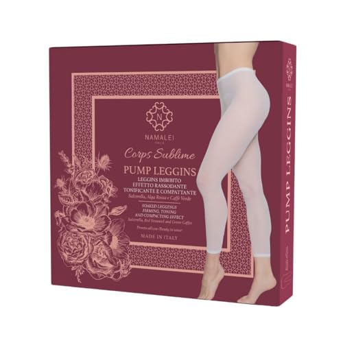 Namalei Leggings Tonificanti E Rassodanti Full Length (Bianco)