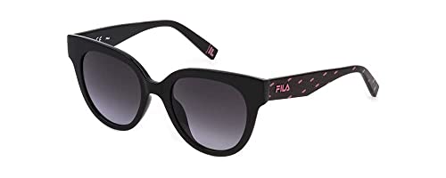Fila Sfi119 Occhiali, Nero (Total Shiny Black), 68 Donna