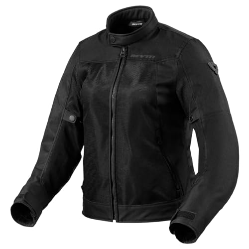 Revit Eclipse 2 Giacca Tessile Moto Da Donna (Black,42)