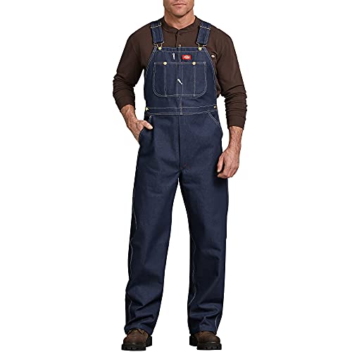 Dickies Uomo, Salopette Bib In Denim Indaco, Blu Indigo, 38W / 32L
