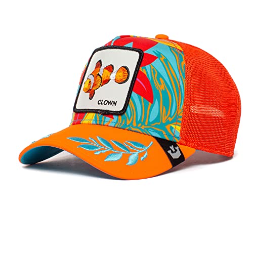 Goorin Bros. Limited Edition. The Farm, Cappellino Trucker Da Uomo, Cappello Da Baseball In Tessuto A Rete Con Chiusura A Scatto, Vari Loghi Ricamo, T