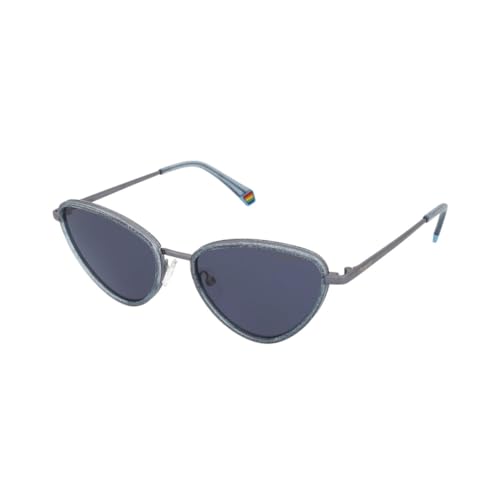 Polaroid Pld 6148/S/X Sunglasses, Pjp/C3 Blue, 55 Unisex-Adulto