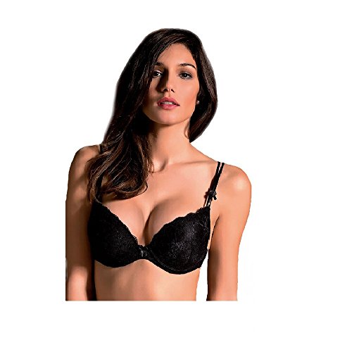 Love And Bra Reggiseno Romina Balconcino Ricamato Coppa Gel Aloveromina Colori Bianco Taglia 3