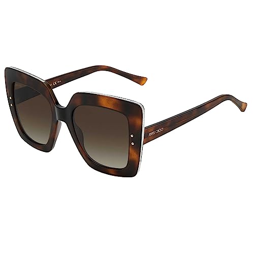 Jimmy Choo Auri/G/S Occhiali, Havana, 70 Donna