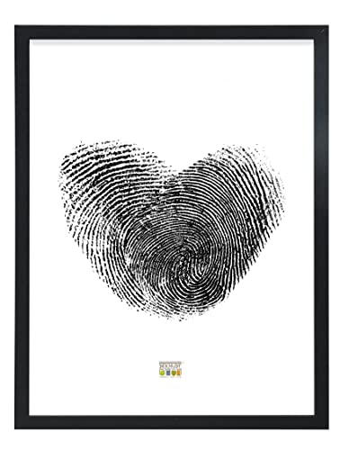 Deknudt Frames S44Cf2-30.0X45.0 - Portafoto Basic In Legno E Mdf, Sottile, 30 X 45 Cm, Colore: Nero, Black