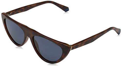 Polaroid Pld 6108/S Occhiali, Ipr/C3 Havana Blue, 54 Donna