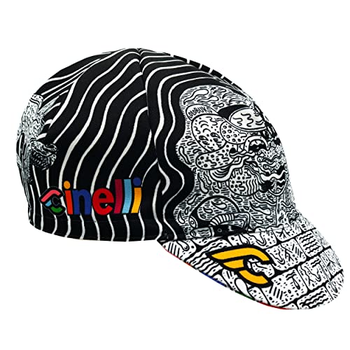 Cinelli Louie Cordero Cappellino Ciclismo, Blu, Taglia Unica Unisex-Adulto