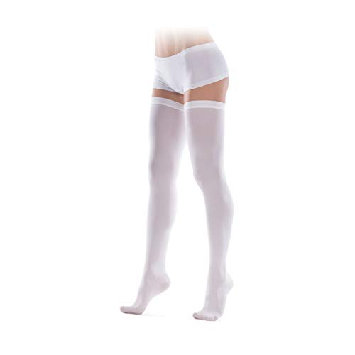 Calze Autoreggenti Antitrombo- Calze Antiembolismo -Compressione 18-21 Mmhg- Post-Parto E Post-Operatorie Antitrombosi Xl