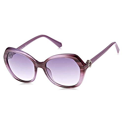 Swarovski Sk0165-83Z Sunglasses, Purple, 55 Men'S