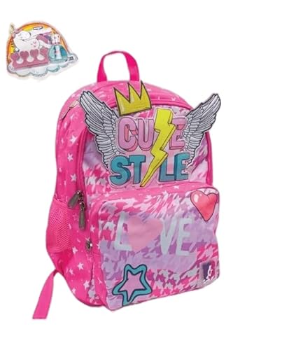 Tinta Unita Zaino Starter Young People Unicorno + Smalto Unghie Con Glitter