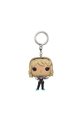 Funko - Porte Clé Marvel - Spider-Gwen Unmasked Exclu Pocket Pop 4Cm - 0849803096953