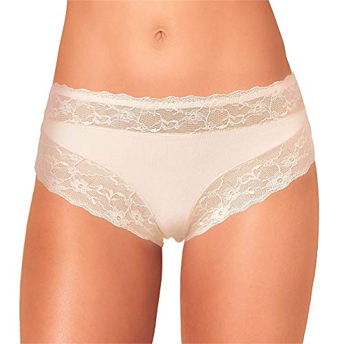 Jadea Slip Donna Art. 742 6 Pezzi In Cotone Modal (Cipria, 4)