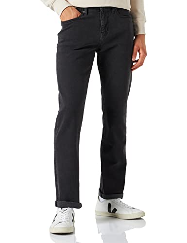 Amazon Essentials Jeans Sportivi Uomo, Nero Slavato, 38W / 30L