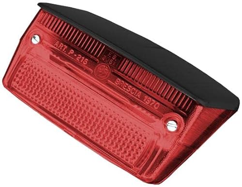 Moto In Moto Stop Fanale Completo Posteriore Rosso Con Tetto Nero Piaggio Vespa 50 Special / Elestart
