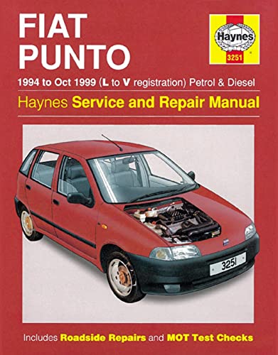 Fiat Punto Petrol & Diesel (94 - Oct 99) Haynes Repair Manual