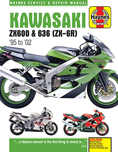 Haynes Kawasaki Zx600 & 636 - Zx-6R '95 To '02 Service & Repair Manual