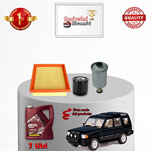 Kit Tagliando Filtri E Olio Discovery 2.5 Td5 102Kw 139Cv 2004 ->