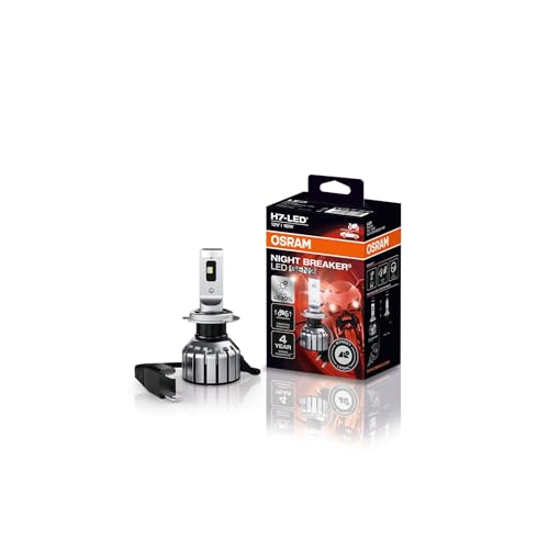 Osram Night Breaker H7-Led Gen 2 Für Motorräder, Bis Zu 230% Mehr Helligkeit, Erste Strassenzugelassene H7 Led-Nachrüstlampe Für Motorräder