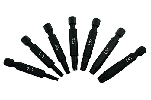 Laser 5964-Estrattore Per Viti Torx, Set Da 7