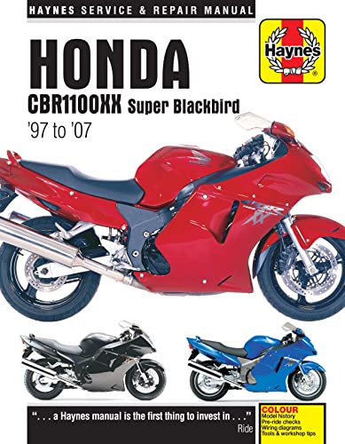 Haynes Honda Cbr1100Xx Super Blackbird '97 To '07 Service And Repair Manual