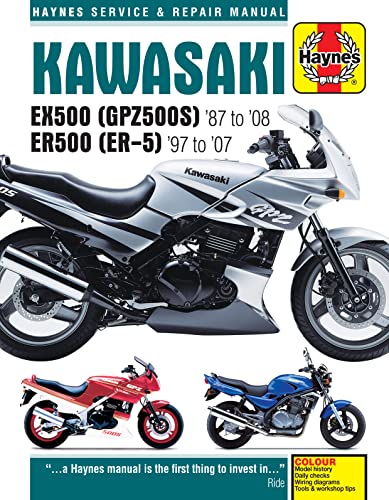 Kawasaki Ex500 Gpz500S '87 To '08 Er500 Er-5 '97 To '07