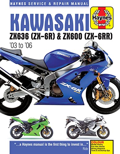 Haynes Kawasaki Zx-6R & Zx-6Rr Service And Repair Manual: 2003 To 2006